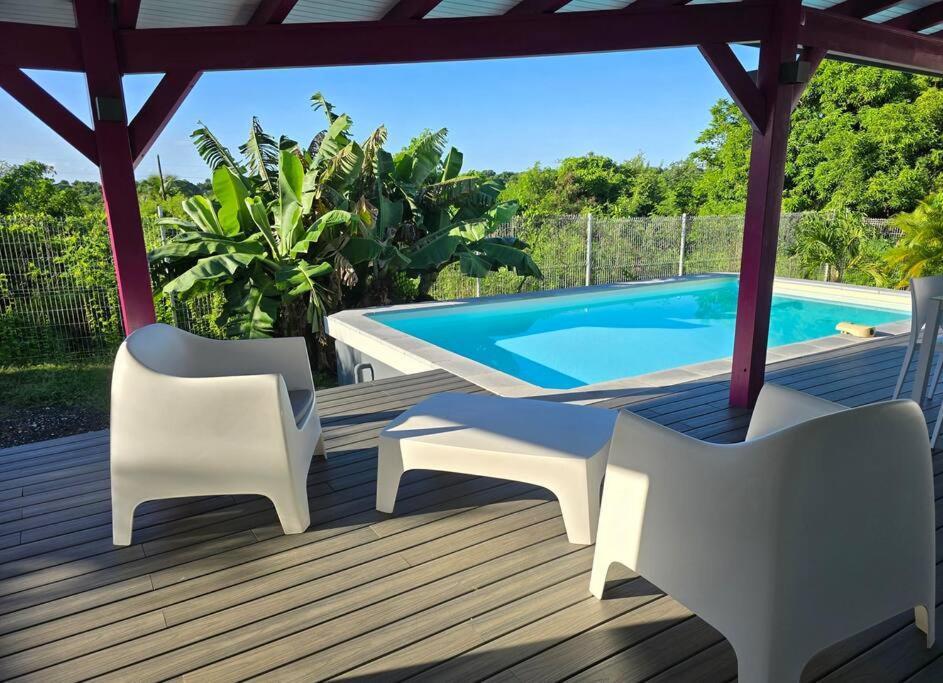 Bungalow Tout Confort & Piscine Privee - Helleux 상트 안느 외부 사진